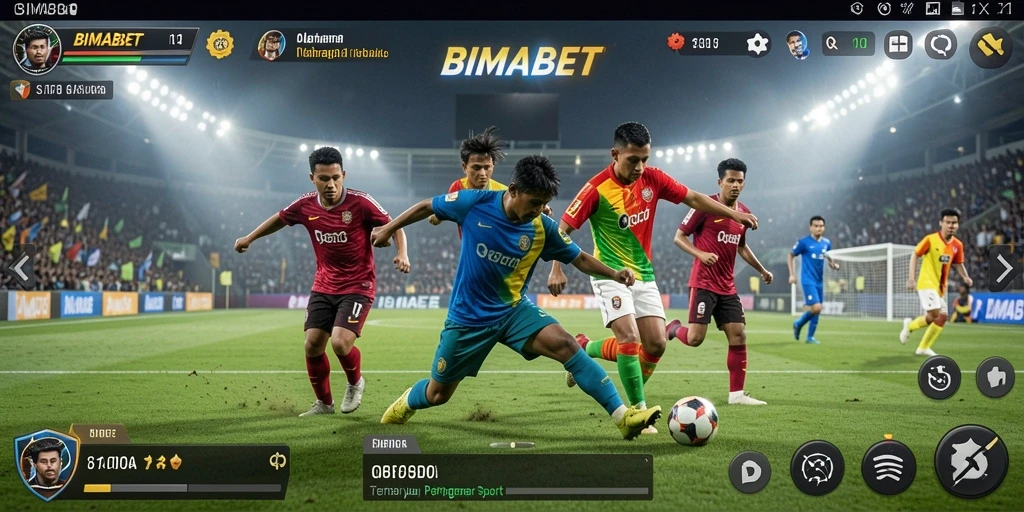 Screenshot menunjukkan gameplay mendebarkan di <strong>BIMABET</strong>.