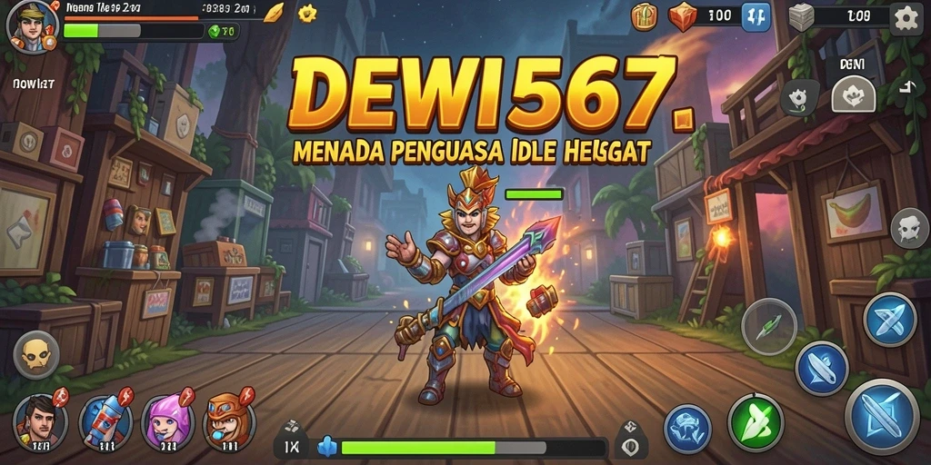 Screenshot DEWI567 menunjukkan gameplay yang seru dan interaktif.