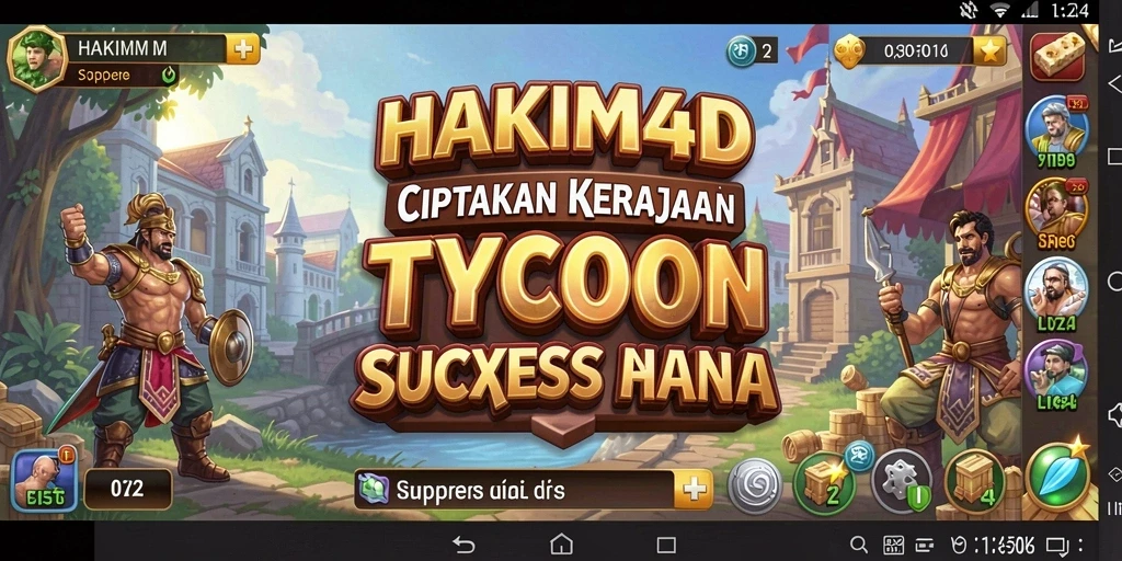 Tampilan gameplay HAKIM4D yang menarik dan interaktif.