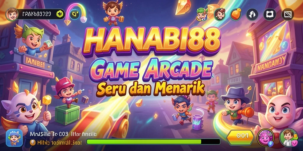 Tampilan gameplay seru dari HANABI88 yang memukau.