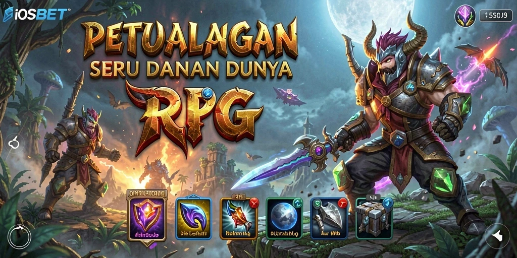 Tampilan gameplay <strong>IOSBET</strong> yang mengasyikkan dan dinamis dalam petualangan RPG.