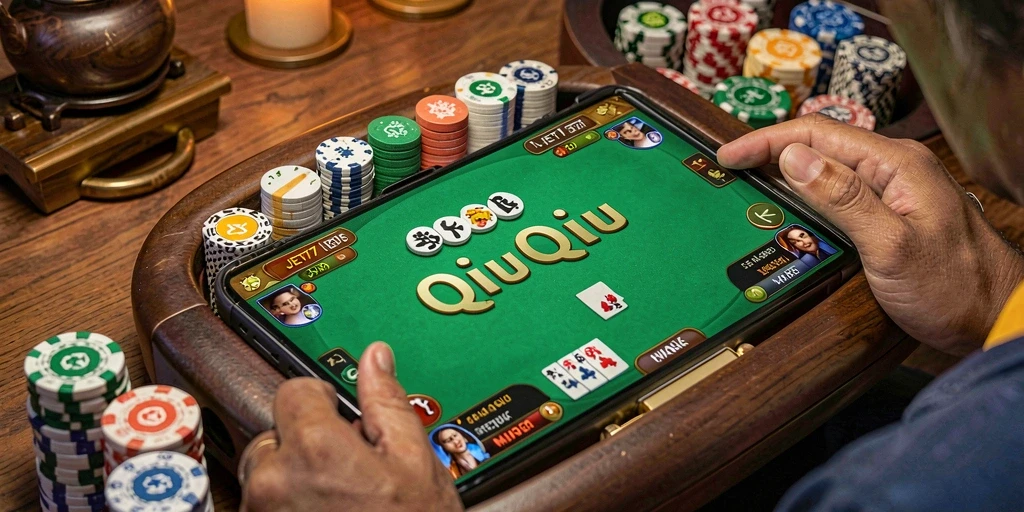 Menampilkan gameplay QiuQiu yang seru dan menantang.