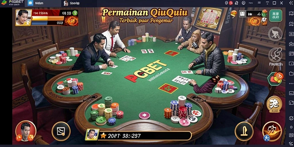 Tangkapan layar PGBET menampilkan aksi permainan QiuQiu yang menarik.