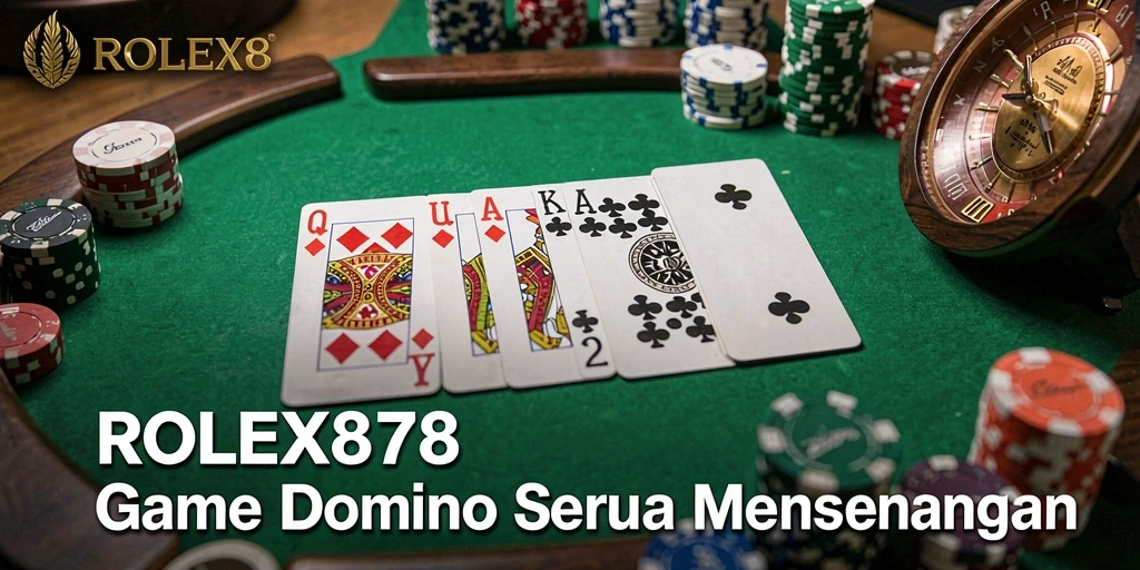 Tampilan screenshot gameplay Domino yang menegangkan dan seru.