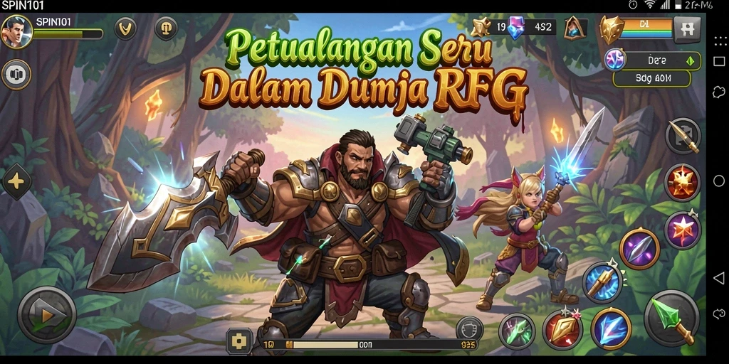 Gameplay menarik dari SPIN101 dalam dunia RPG yang memukau.