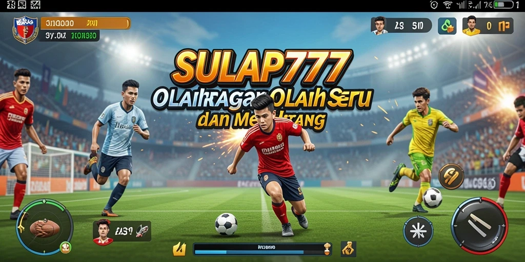 Tampilan gameplay yang menarik dengan pengalaman olahraga seru.